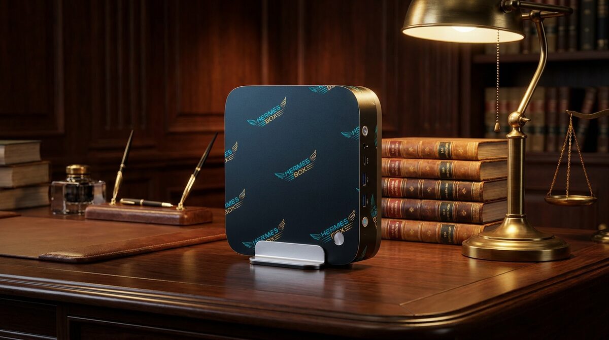 Hermes Box Pro in an office